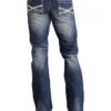 Stetson Rock Fit Bold X Stitched Jeans