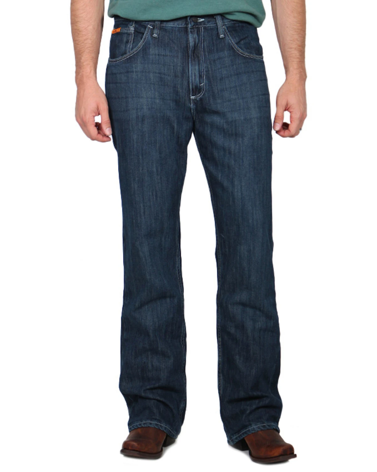 Wrangler 20X Men's 42 Vintage Bootcut Flame-Resistant Work Jeans 3 Wrangler 20X Men's 42 Vintage Bootcut Flame-Resistant Work Jeans - Image 3