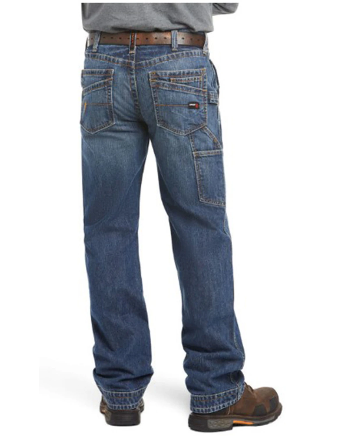 Ariat Men's FR M4 Relaxed Workhorse Relaxed Fit Bootcut Jeans 5 Ariat Men's FR M4 Relaxed Workhorse Relaxed Fit Bootcut Jeans - Image 5