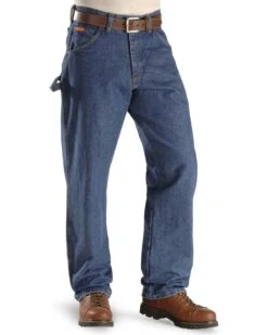 Wrangler Men's Riggs FR Carpenter Relaxed Fit Work Jeans -Little Wild Horse Shop 086522 88 P2