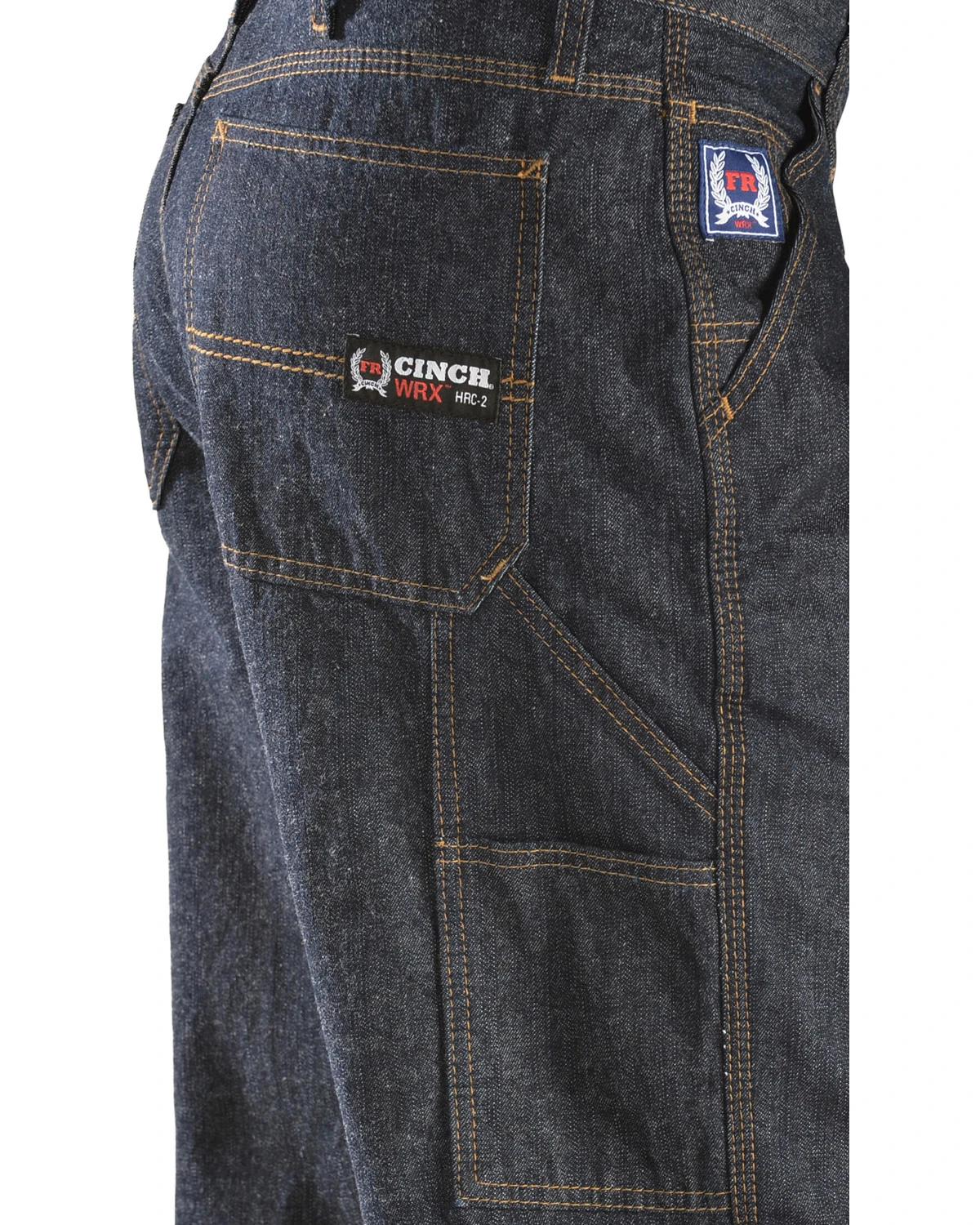 Cinch Men's Blue Label Carpenter WRX Flame Resistant Jeans - 38" Inseam 2 Cinch Men's Blue Label Carpenter WRX Flame Resistant Jeans - 38" Inseam - Image 2