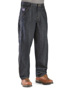 Cinch Men's Blue Label Carpenter WRX Flame Resistant Jeans - 38" Inseam 5 Cinch Men's Blue Label Carpenter WRX Flame Resistant Jeans - 38" Inseam -Little Wild Horse Shop 086N84 S2 P2