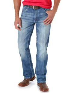 Wrangler 20X Men's No. 42 Vintage Slim Fit Bootcut Jeans -Little Wild Horse Shop 2000033487 401 P2