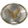 Cody James Men's Oval Eagle Belt Buckle