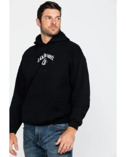 Jack Daniel's Men's Logo Hooded Sweatshirt -Little Wild Horse Shop 2000165947 001 P3
