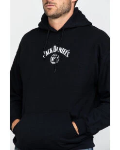 Jack Daniel's Men's Logo Hooded Sweatshirt -Little Wild Horse Shop 2000165947 001 P4