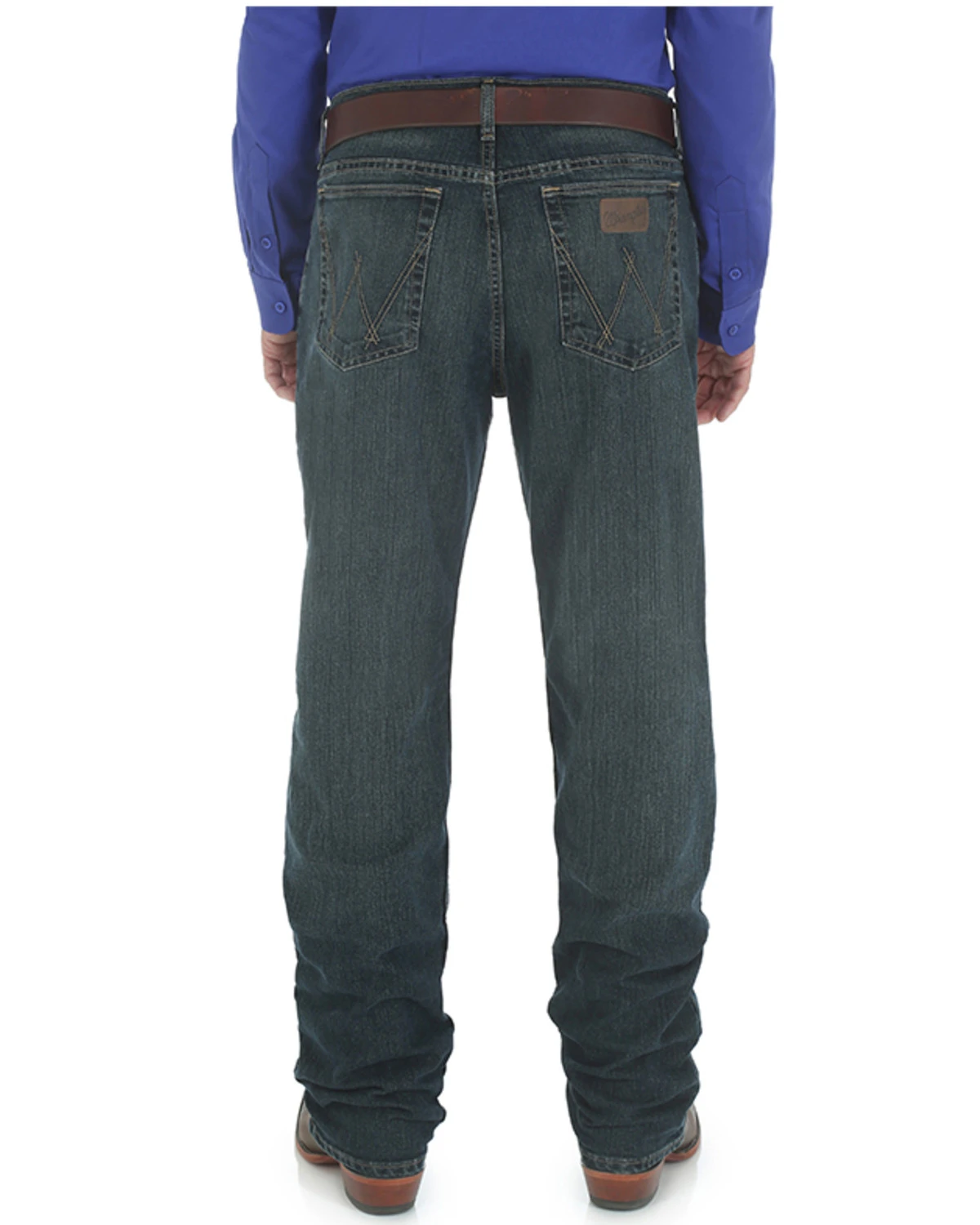Wrangler 20X Men's Root Beer Advanced Comfort Competition Relaxed Bootcut Jeans 2 Wrangler 20X Men's Root Beer Advanced Comfort Competition Relaxed Bootcut Jeans - Image 2