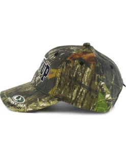 Cowboy Up Men's Camo Print Ball Cap -Little Wild Horse Shop 2000175598 340 D3