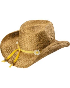 Shyanne Girls' Daisy Straw Hat -Little Wild Horse Shop 2000206855 200 P2