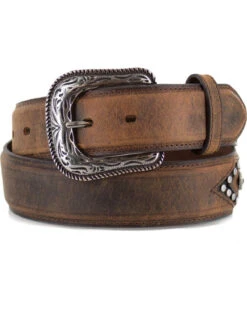 Cody James Men's Vintage Studded Concho Belt