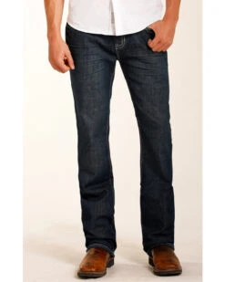 Rock & Roll Denim Men's Pistol FR Straight Jeans -Little Wild Horse Shop 2000213956 400 P2