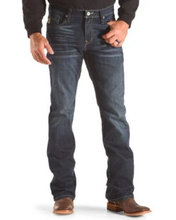 Cinch Men's Ian Western Bootcut Jeans -Little Wild Horse Shop 2000225648 402 P2