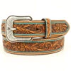 Ariat Men's Floral Shield Western Belt