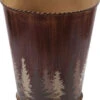 HiEnd Accents Clearwater Pines Waste Basket