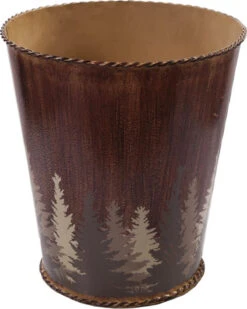 HiEnd Accents Clearwater Pines Waste Basket