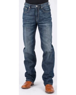 Stetson Men's 1520 Standard Fit Straight Jeans -Little Wild Horse Shop 2000234822 400 P2