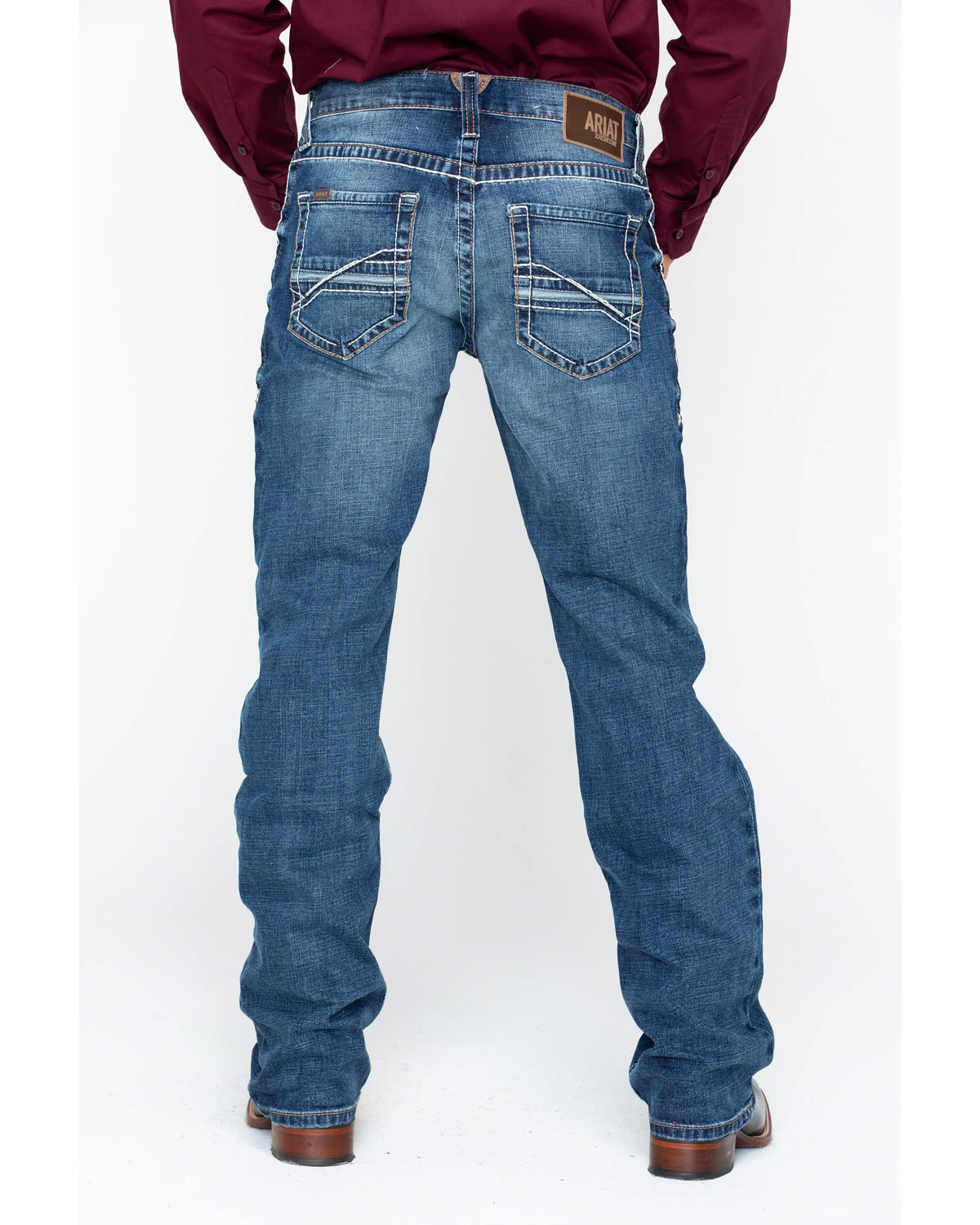 Ariat Men's M4 Preston Silverton Jeans - Big And Tall 2 Ariat Men's M4 Preston Silverton Jeans - Big And Tall - Image 2