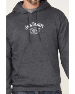Jack Daniel's Men's Label Pullover Hoodie -Little Wild Horse Shop 2000244422 021 P3