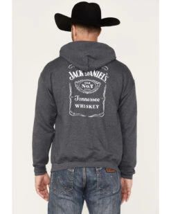 Jack Daniel's Men's Label Pullover Hoodie -Little Wild Horse Shop 2000244422 021 P4