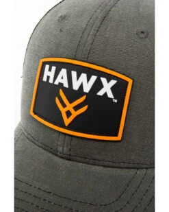 Hawx® Men's Grey Patch Logo Trucker Cap -Little Wild Horse Shop 2000258263 020 P6