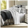 HiEnd Accents Super King Blackberry 3 Piece Comforter Set
