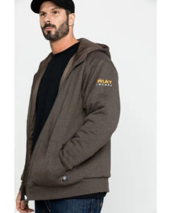 Ariat Men's Rebar Cold Weather Reversible Work Hoodie 10 Ariat Men's Rebar Cold Weather Reversible Work Hoodie -Little Wild Horse Shop 2000282115 234 P5