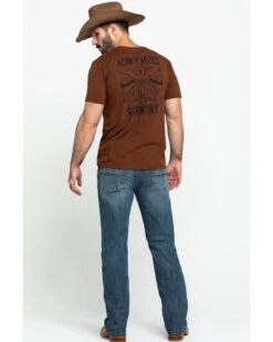 Cody James Men's Bozeman Medium Wash Stretch Slim Bootcut Jeans -Little Wild Horse Shop 2000283299 402 P5