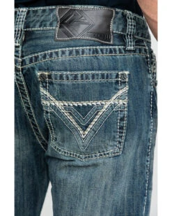 Rock & Roll Denim Men's Pistol Med Bootcut Jeans -Little Wild Horse Shop 2000283476 400 P5