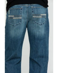 Cinch Men's Grant Medium Stonewash Mid Relaxed Bootcut Jeans 9 Cinch Men's Grant Medium Stonewash Mid Relaxed Bootcut Jeans -Little Wild Horse Shop 2000283510 402 P4