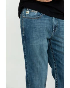 Cinch Men's Grant Medium Stonewash Mid Relaxed Bootcut Jeans 10 Cinch Men's Grant Medium Stonewash Mid Relaxed Bootcut Jeans -Little Wild Horse Shop 2000283510 402 P5