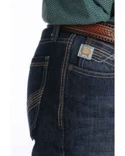 Cinch Men's Ian Med Rinse Slim Bootcut Jeans -Little Wild Horse Shop 2000283585 402 P4