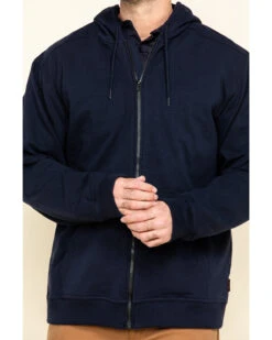 Hawx Men's FR Zip Up Fleece Work Hoodie - Tall -Little Wild Horse Shop 2000284577 410 P4