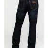 Wrangler Retro Men's Dax Dark Stretch Slim Bootcut Jeans