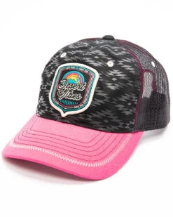 Rock & Roll Denim Men's Desert Vibes Logo Southwestern Cap