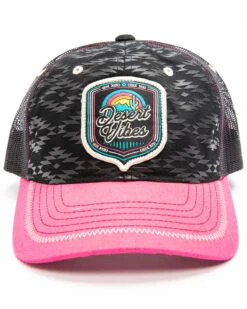 Rock & Roll Denim Men's Desert Vibes Logo Southwestern Cap -Little Wild Horse Shop 2000290026 001 P4