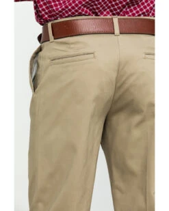 Wrangler Men's Khaki Casual Pleated Front Western Pants -Little Wild Horse Shop 2000293278 250 P5