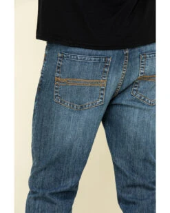 Cody James Men's Equalizer Medium Wash Stretch Slim Straight Jeans -Little Wild Horse Shop 2000295736 400 P4