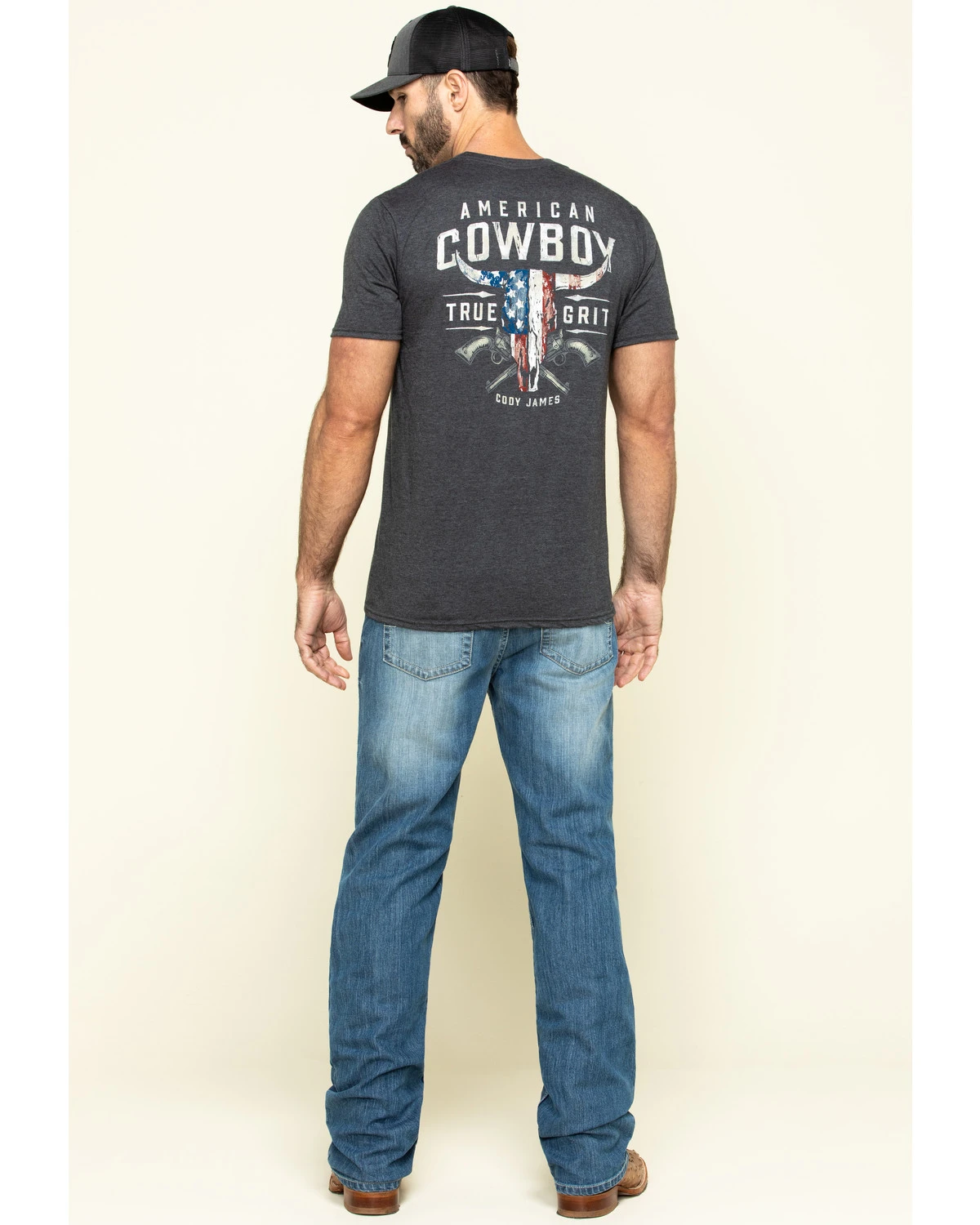 Cody James Men's Clovehitch Stackable Light Wash Stretch Regular Straight Jeans 5 Cody James Men's Clovehitch Stackable Light Wash Stretch Regular Straight Jeans - Image 5