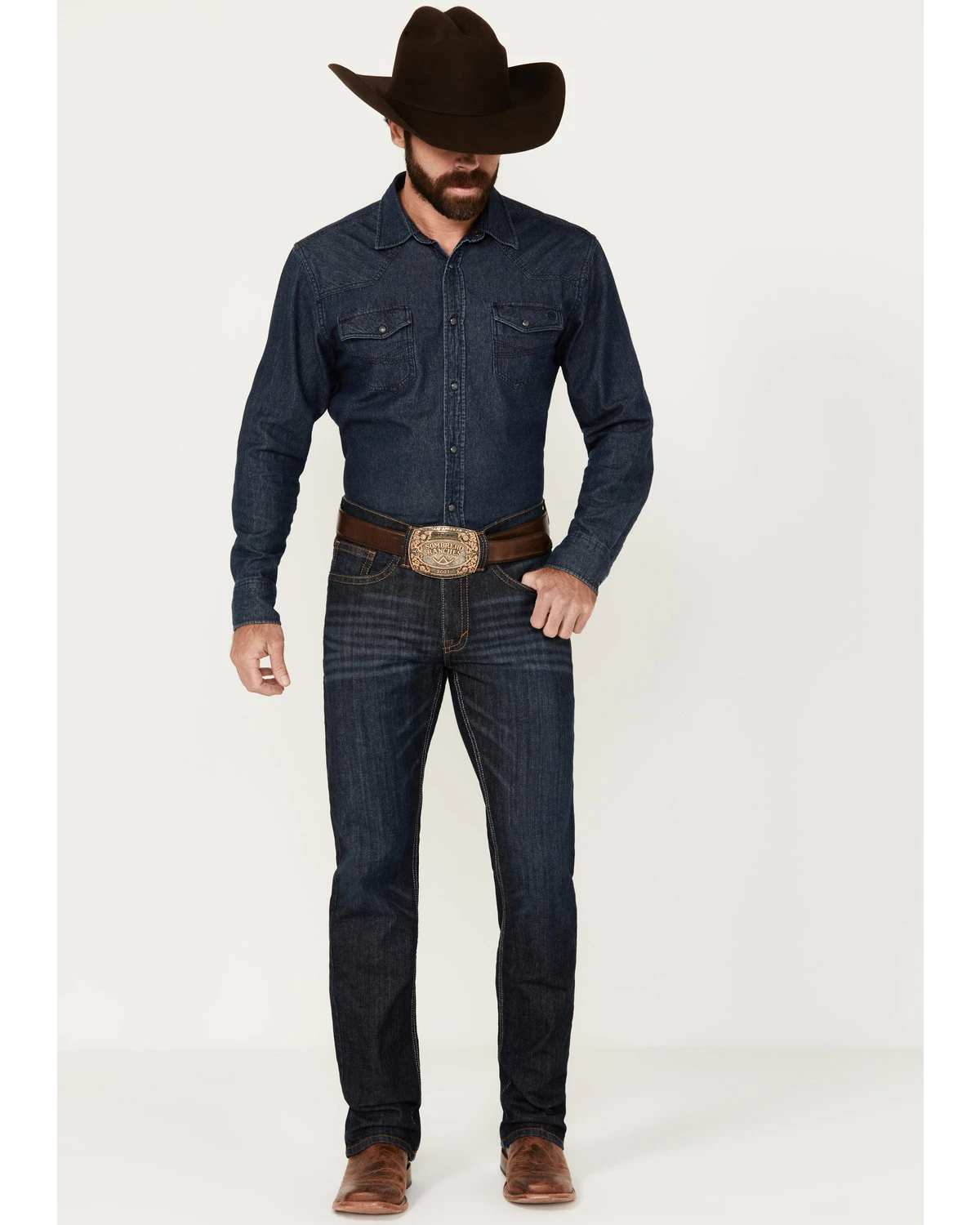 Cody James Men's Night Hawk Basic Medium Wash Stretch Slim Straight Jeans 1 Cody James Men's Night Hawk Basic Medium Wash Stretch Slim Straight Jeans