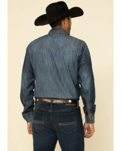 Cody James Men's Switchback Dark Wash Stretch Slim Bootcut Jeans -Little Wild Horse Shop 2000308347 400 P4