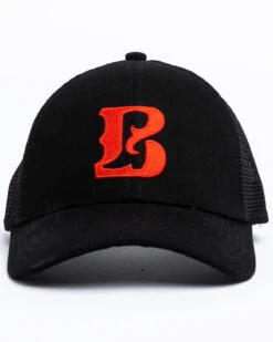 Boot Barn Men's Proud B Center Logo Mesh Cap -Little Wild Horse Shop 2000309853 001 P5