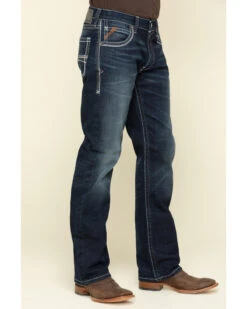 Ariat Men's M5 Nightingale Dark Stretch Stackable Slim Straight Jeans -Little Wild Horse Shop 2000312791 400 P3