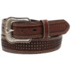 Ariat Men's Pierced Basketweave Western Belt