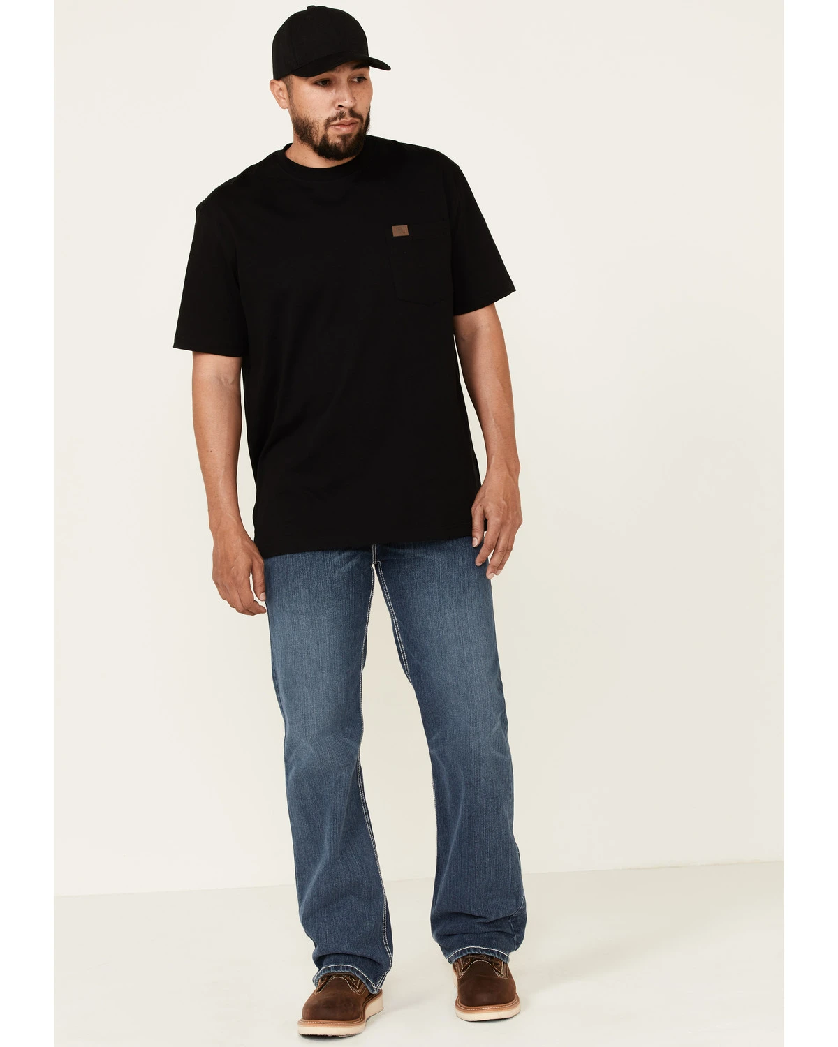 Rock & Roll Denim Men's FR Reflex Double Barrel Relaxed Straight Work Jeans 1 Rock & Roll Denim Men's FR Reflex Double Barrel Relaxed Straight Work Jeans