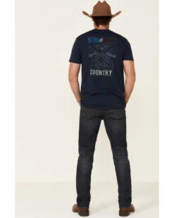 Cody James Men's Barn Sour Dark Wash Stretch Slim Straight Jeans -Little Wild Horse Shop 2000325573 400 P3