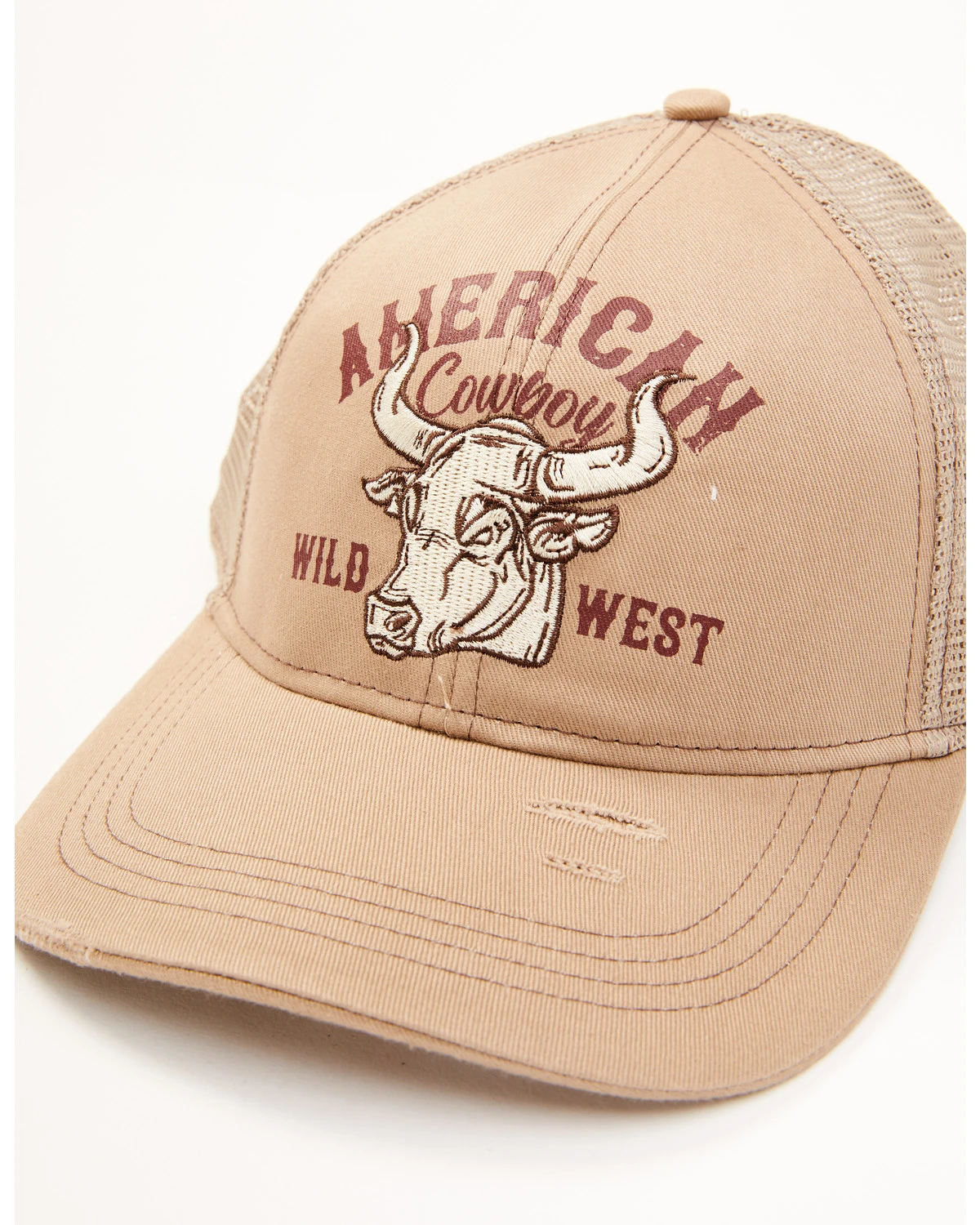 Cody James Men's American Cowboy Mesh Back Ball Cap 2 Cody James Men's American Cowboy Mesh Back Ball Cap - Image 2