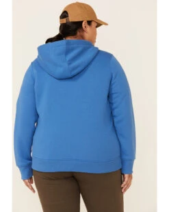 Carhartt Women's Clarksburg Zip-Front Hooded Work Sweatshirt - Plus 7 Carhartt Women's Clarksburg Zip-Front Hooded Work Sweatshirt - Plus -Little Wild Horse Shop 2000330886 420 P4