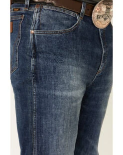 Wrangler Retro Premium Men's Platte Dark Stretch Slim Straight Jeans -Little Wild Horse Shop 2000331419 400 P5