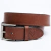 Hawx Men's Embossed Tip Brown Work Belt