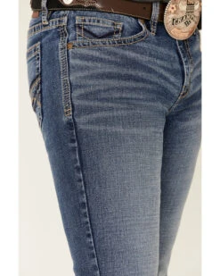 Cody James Men's Bronco Medium Wash Stackable Straight Stretch Jeans 9 Cody James Men's Bronco Medium Wash Stackable Straight Stretch Jeans -Little Wild Horse Shop 2000332558 400 P5